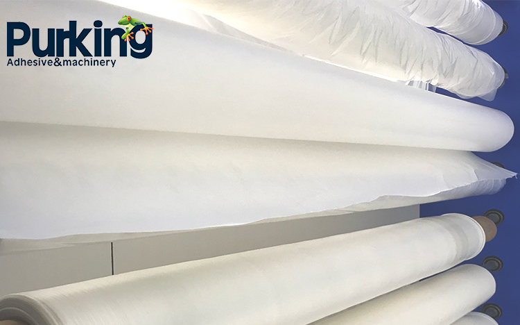 Aplicación de película adhesiva termofusible EVA